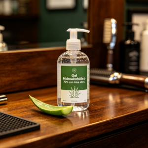 Gel hidroalcohólico 70% con aloe vera